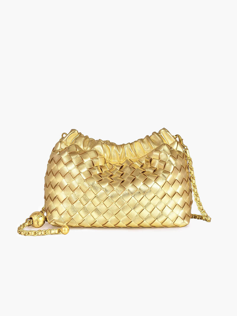 WW | Luxuriöse Damen Tasche Mit Goldener Kette