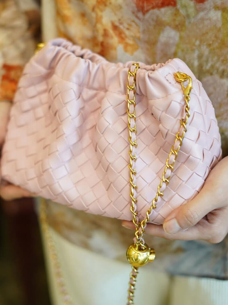 WW | Luxuriöse Damen Tasche Mit Goldener Kette