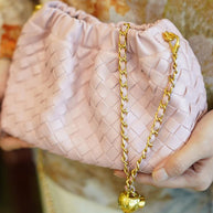 WW | Luxuriöse Damen Tasche Mit Goldener Kette