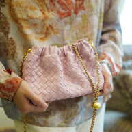 WW | Luxuriöse Damen Tasche Mit Goldener Kette