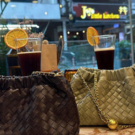 WW | Luxuriöse Damen Tasche Mit Goldener Kette