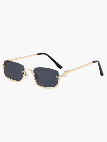 WW | Luxus Sonnenbrille Zeitloses Design Mit Goldfinishing