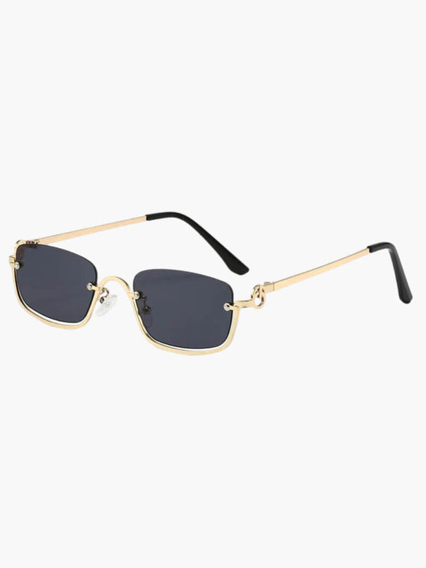WW | Luxus Sonnenbrille Zeitloses Design Mit Goldfinishing