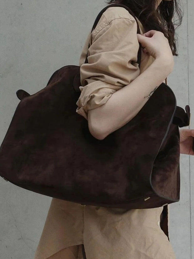WW | Vintage-Tasche Aus Veganem Leder Mit Großem Fassungsvermögen