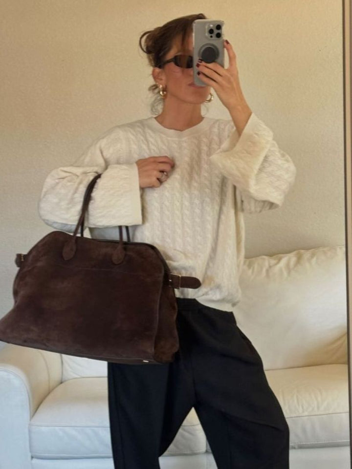 W&W Mode | Tasche Aus Hochwertigem Wildleder