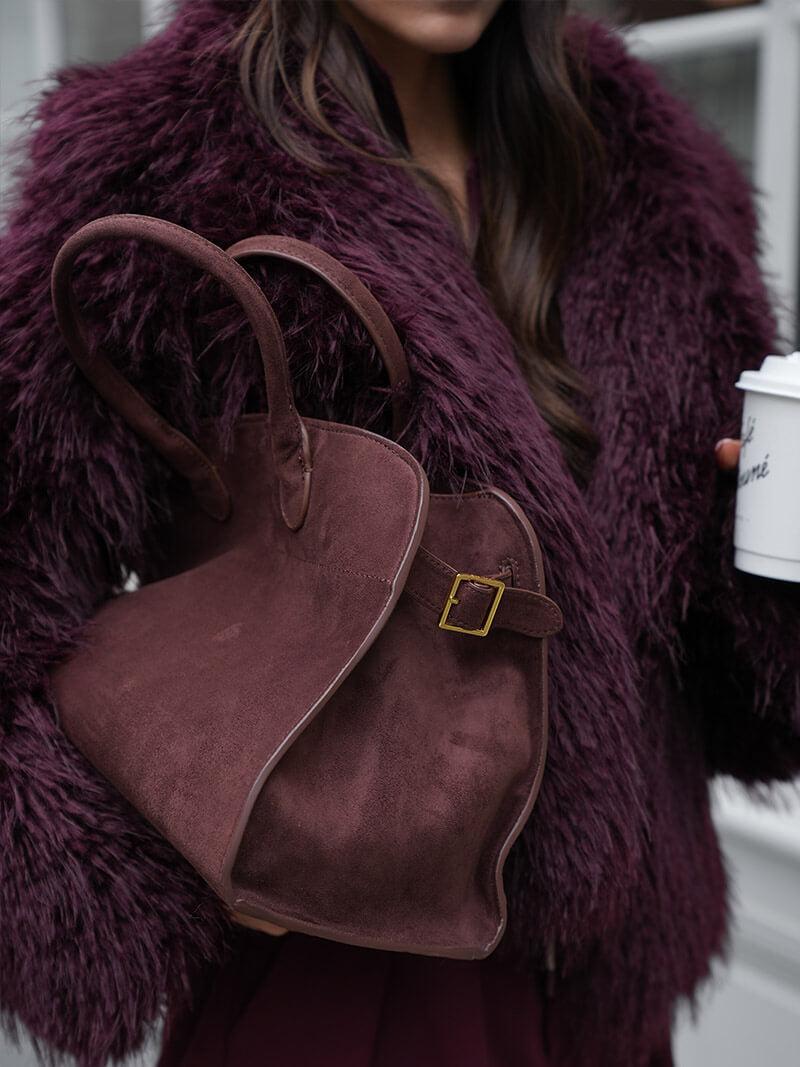 W&W Mode | Tasche Aus Hochwertigem Wildleder