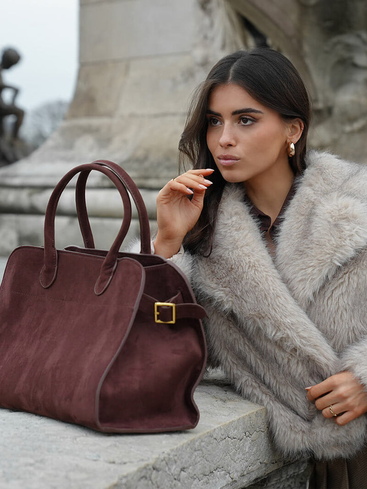 W&W Mode | Tasche Aus Hochwertigem Wildleder