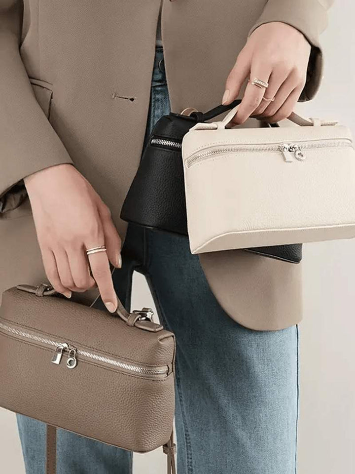 W&W Mode | Handtasche Damen - elegante Leder Tasche