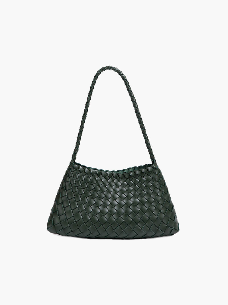 WW | Schultertasche Mit Geflochtenem Design