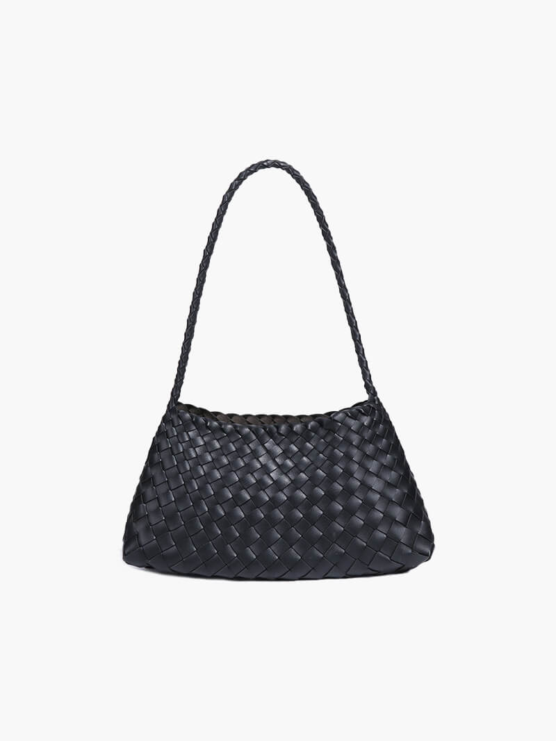 WW | Schultertasche Mit Geflochtenem Design