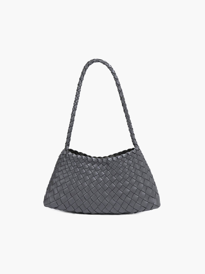 WW | Schultertasche Mit Geflochtenem Design