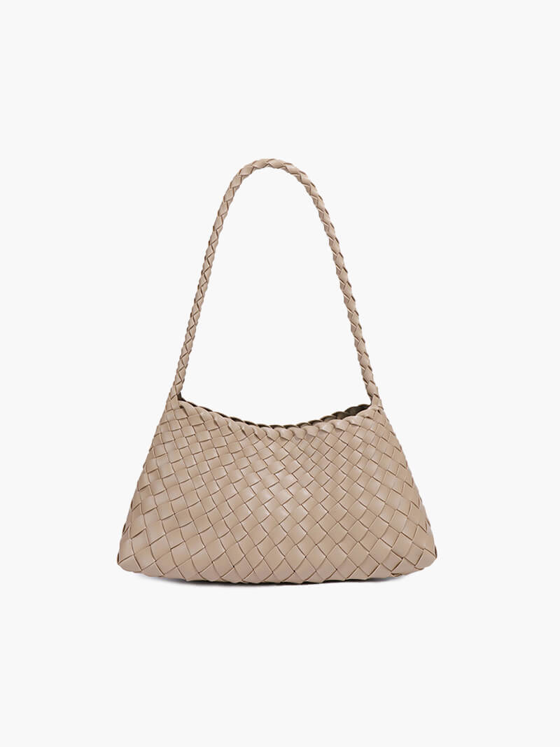 WW | Schultertasche Mit Geflochtenem Design