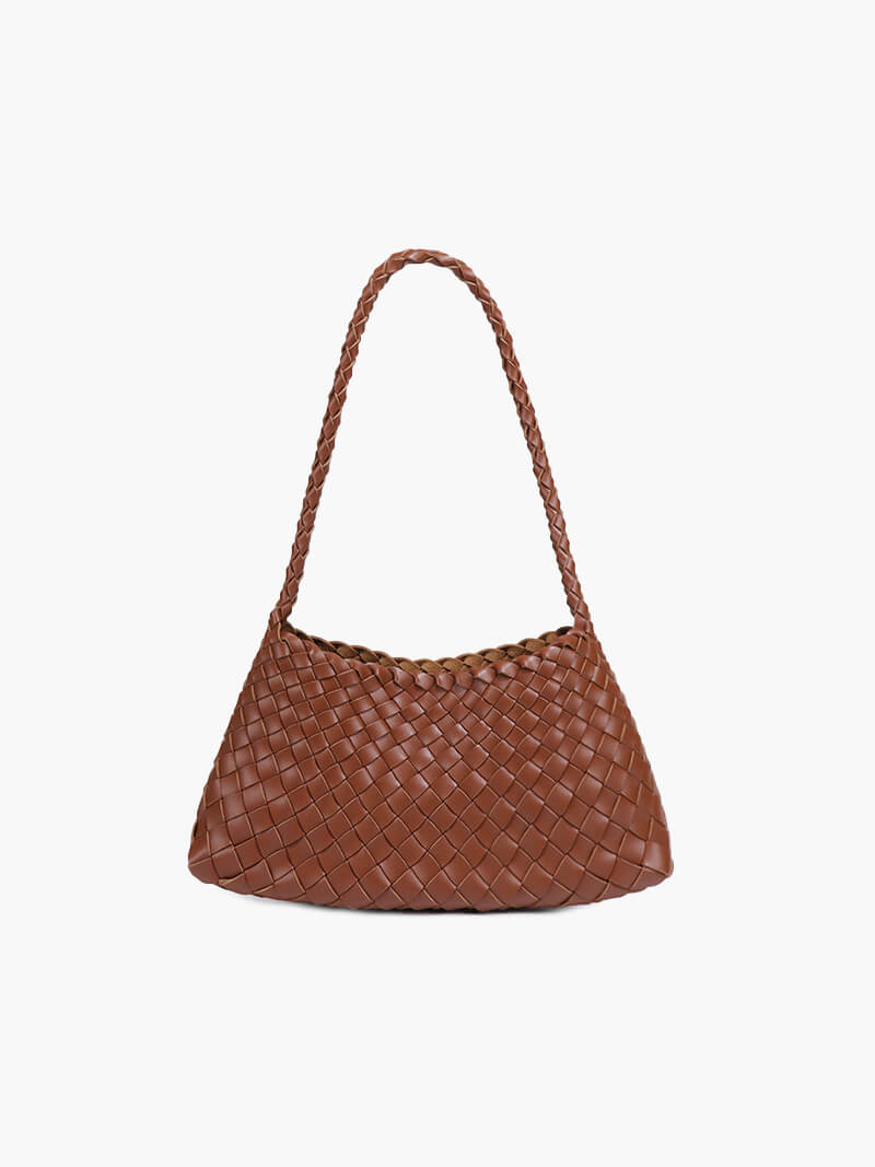 WW | Schultertasche Mit Geflochtenem Design