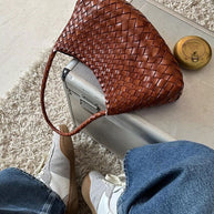 WW | Schultertasche Mit Geflochtenem Design