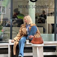 WW | Schultertasche Mit Geflochtenem Design