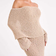 WW | Off-shoulder Maxi-Kleid für Damen