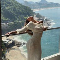 WW | Off-shoulder Maxi-Kleid für Damen