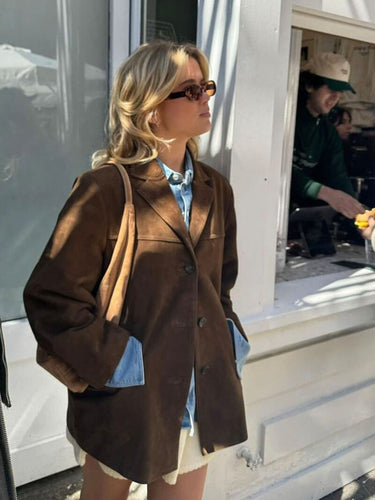 WW | Elegante Wildlederjacke