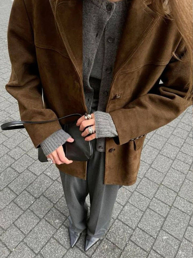 WW | Elegante Wildlederjacke