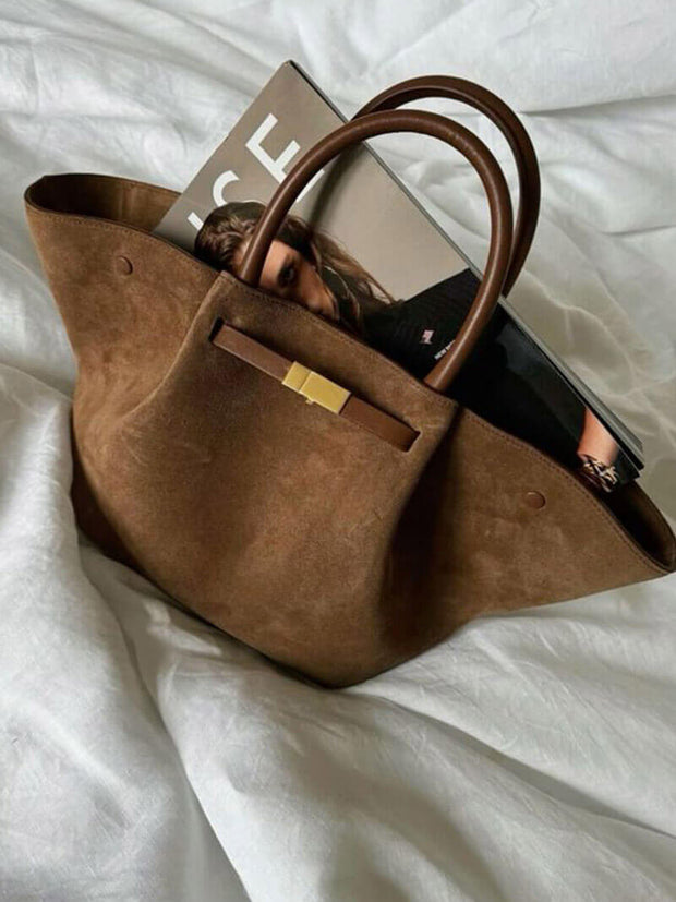 WW | Moderne Damen Tasche Aus Wildleder