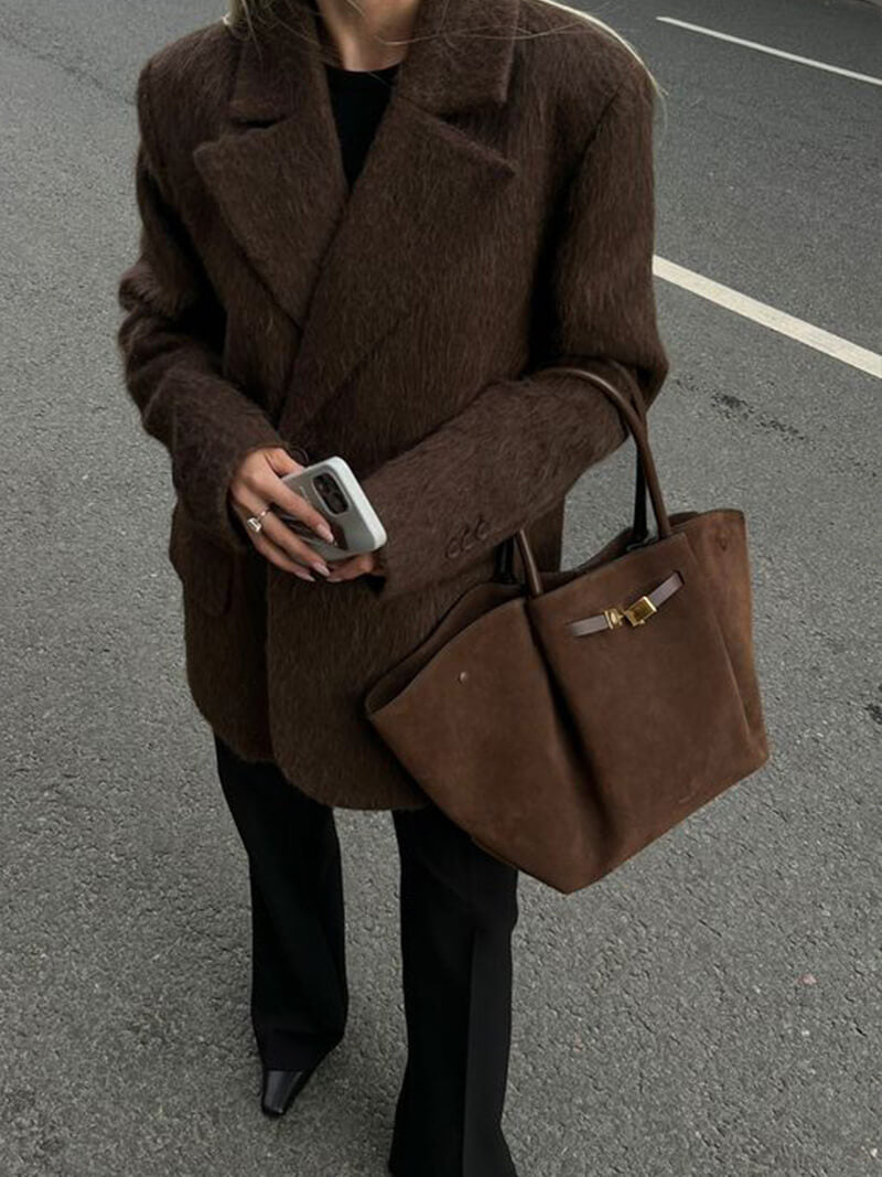 WW | Moderne Damen Tasche Aus Wildleder