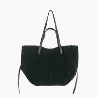 WW | braune und schwarze Tote Bag für Damen - schicke und vielseitige Handtasche
