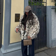 WW | Flauschige Pelzjacke Für Winter
