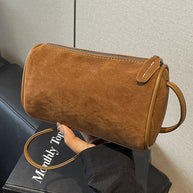 WW | Weiche Braune Wildleder Tasche