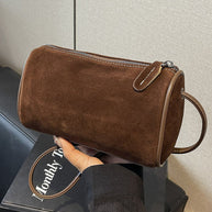 WW | Weiche Braune Wildleder Tasche
