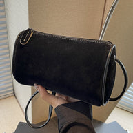 WW | Weiche Braune Wildleder Tasche