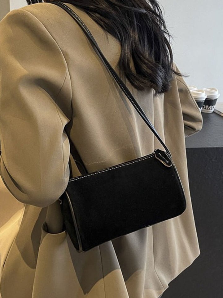 W&W Mode | Elegante Schultertasche Aus Wildleder