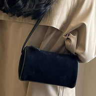 WW | Weiche Braune Wildleder Tasche