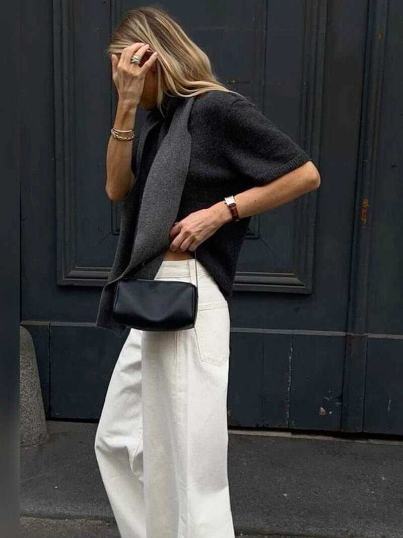 W&W Mode | Minimalistische Damen Tasche Aus Kunstleder