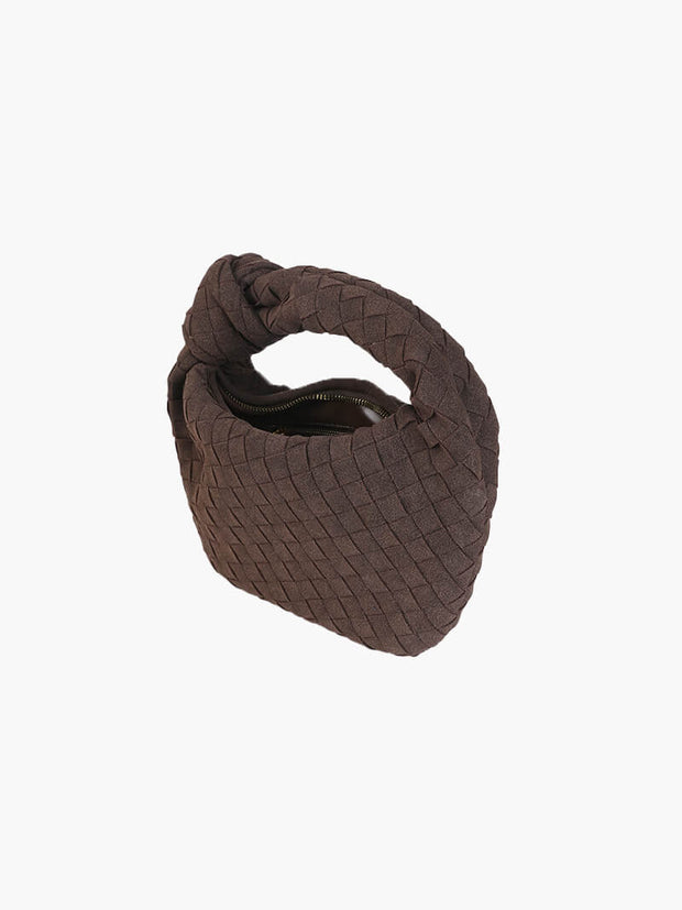 WW | Geflochtene Mini Tasche Aus Wildleder