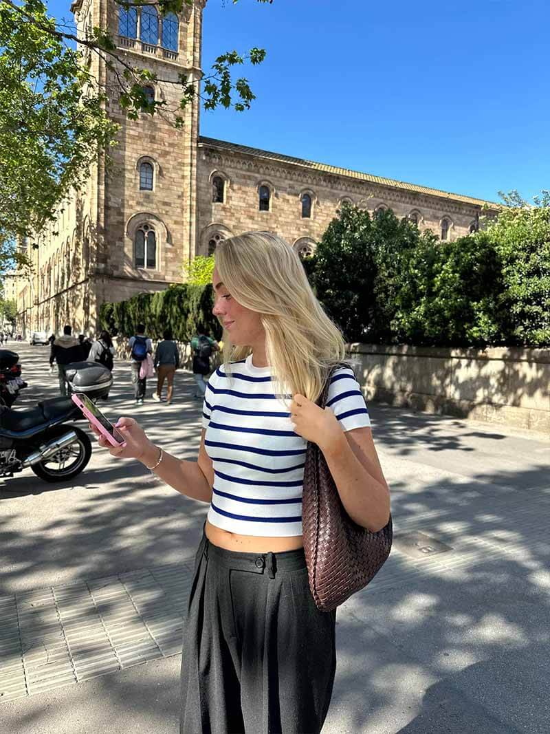 WW | Große Geflochtene Hobo Tasche