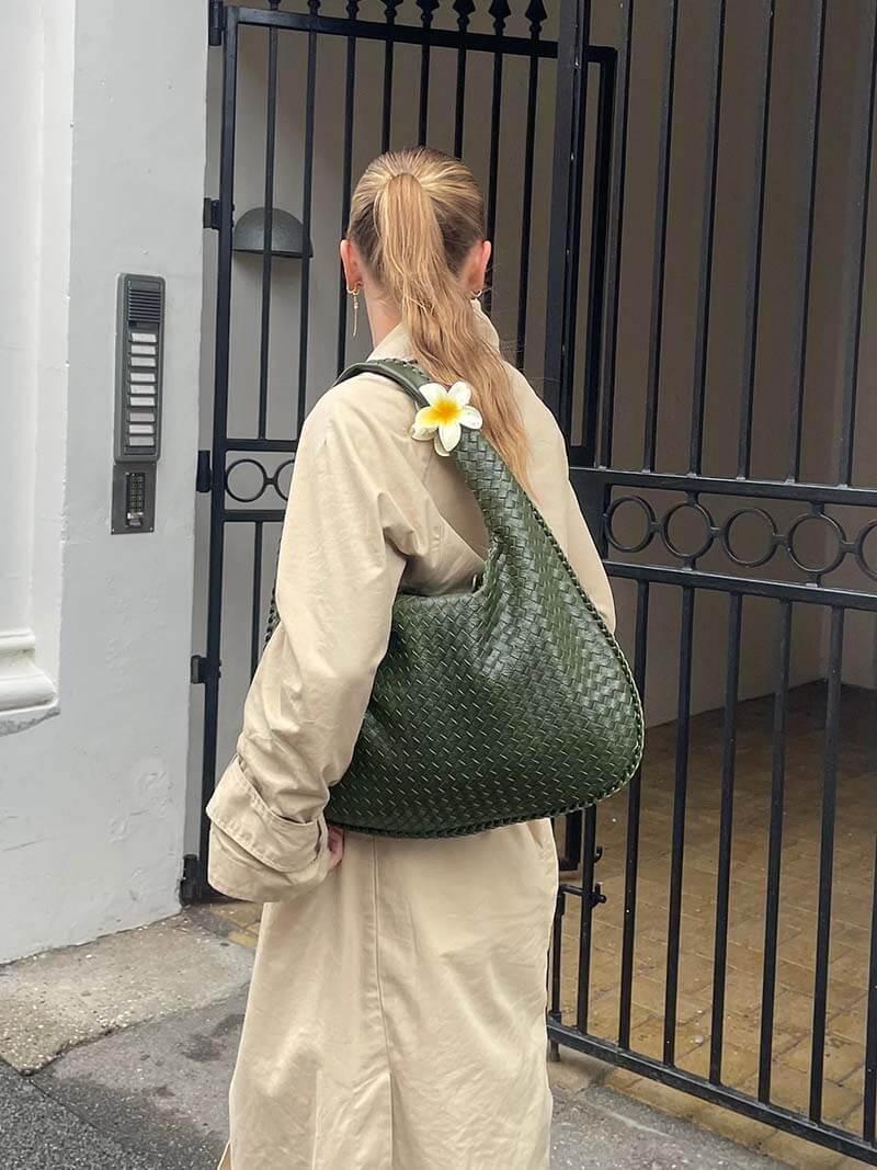 WW | Große Geflochtene Hobo Tasche
