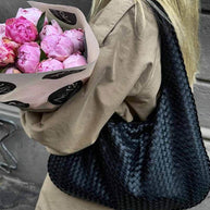 WW | Schultertasche Damen - elegante und geräumige Ledertasche