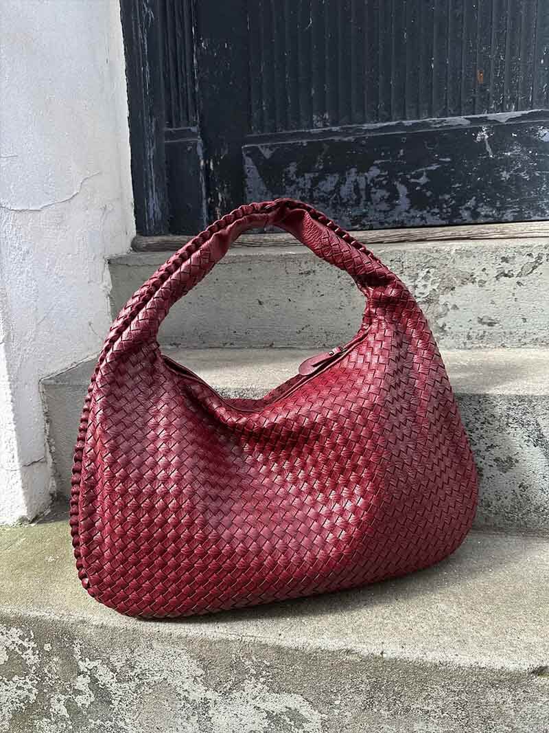 WW | Schultertasche Damen - elegante und geräumige Ledertasche