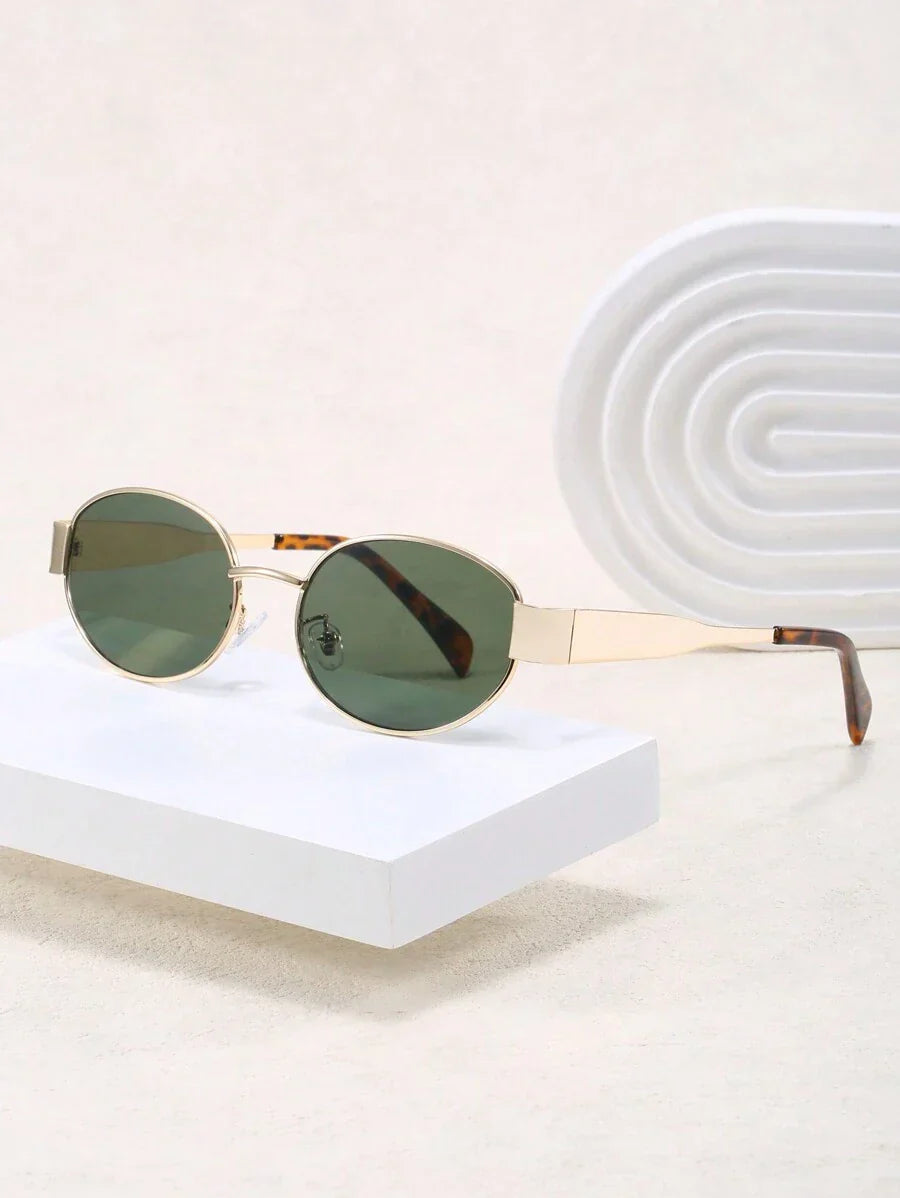 WW - Sonnebrille Damen Gold | Vintage Retro Sunglasses Women