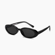 WW | Ovaler Sonnenbrille Im 90er Jahre Stil Mit Weinlese Charme