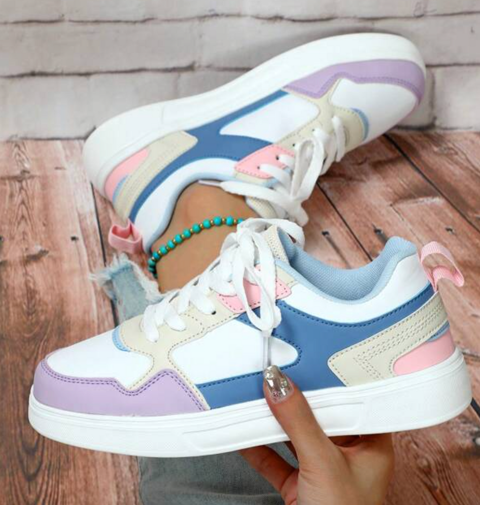 WW | Modische Soft Sneaks Sneaker Für Damen Mit Leopardenmuster Und Aufregenden Prints