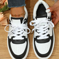 WW | Pastellfarbene Colorblock Sneakers Mit Klobiger Sohle Für Damen