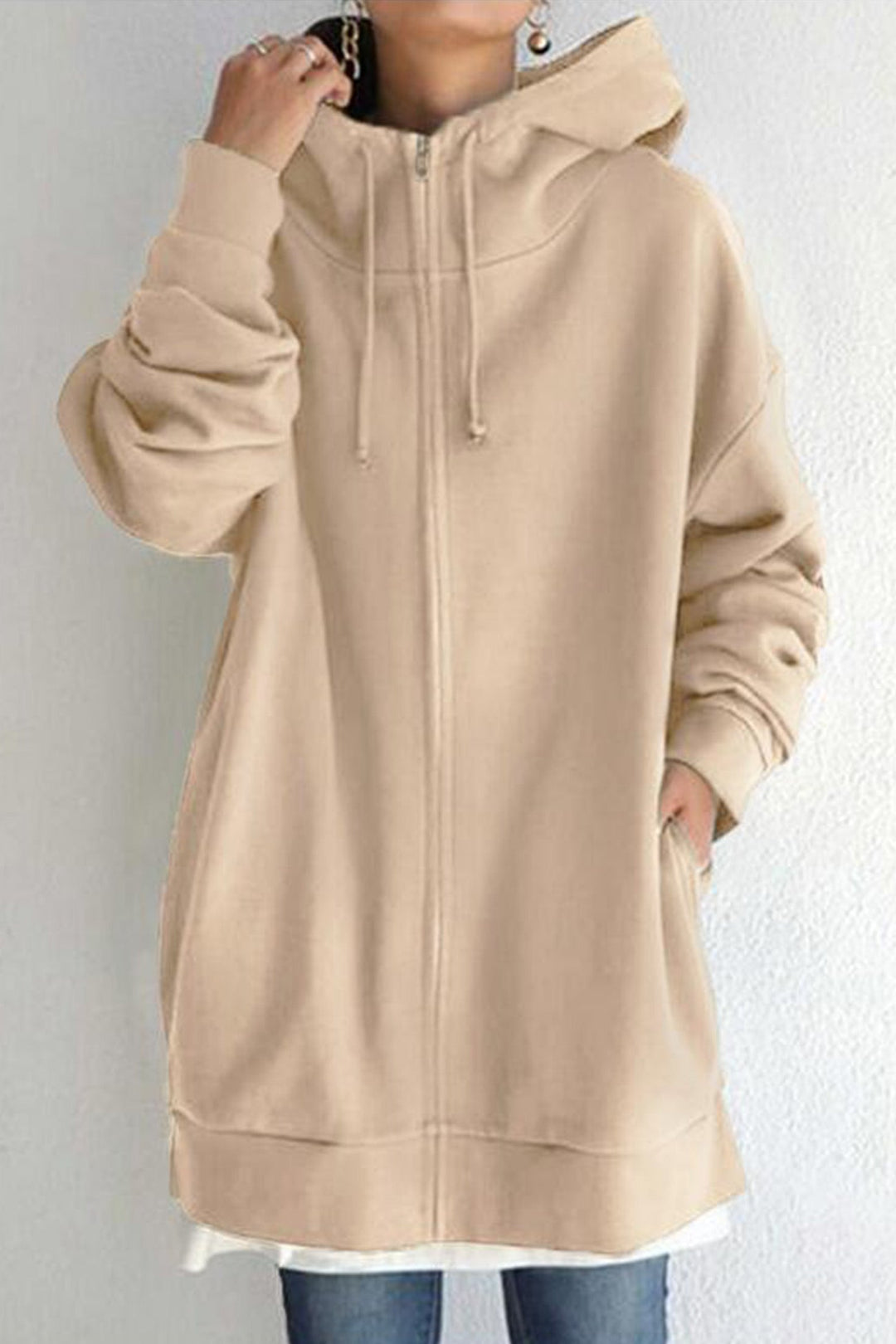 Damen Hoodie mit elegantem Schnitt
