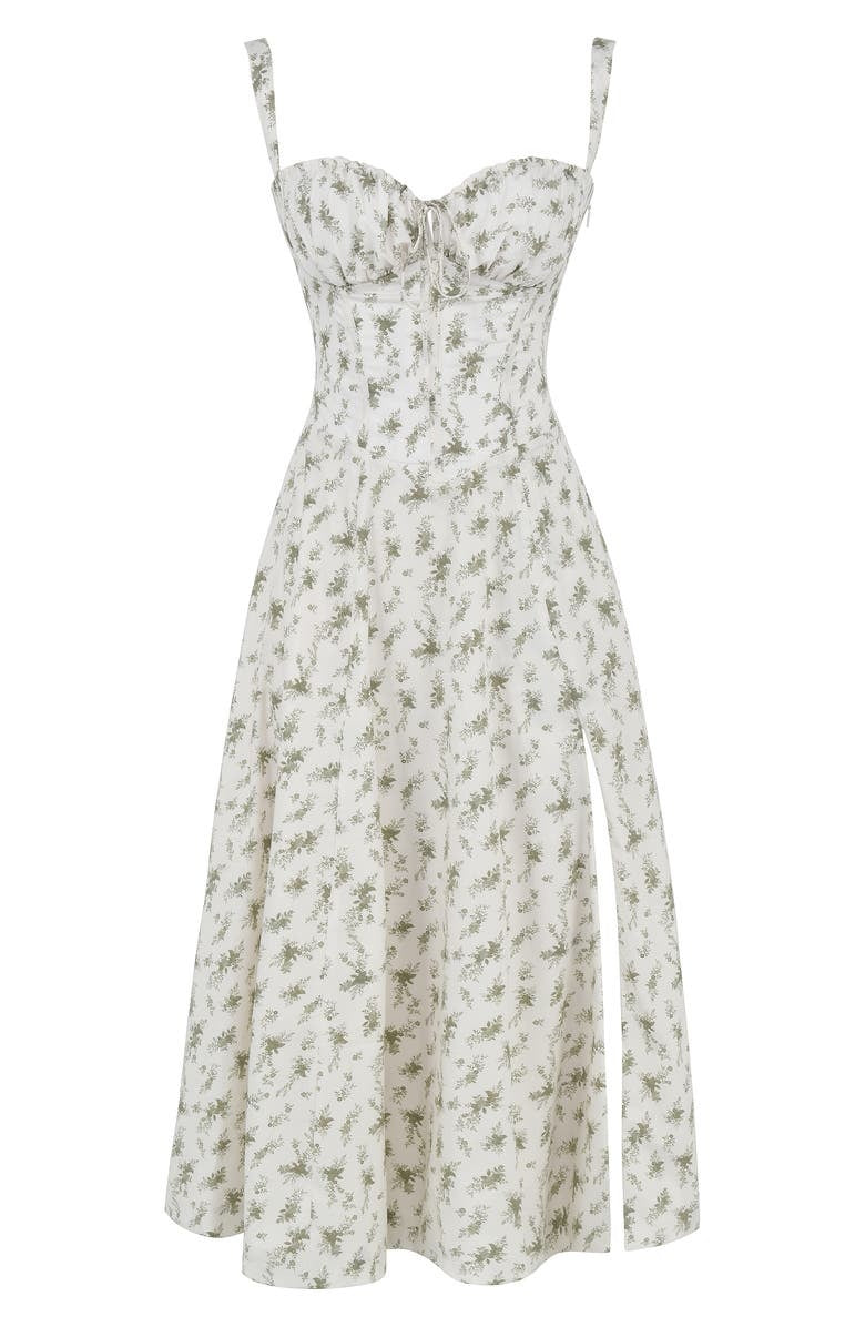 W&W Mode | Ärmellos Rückenkrawatte Midikleid Sonnenkleid