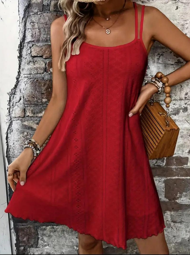WW | Sommerkleid, ärmellos, Mini, Cami Kleid, Sonnenkleid