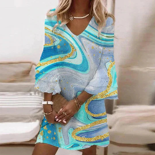 WW | Sommerkleid mit Glockenärmeln