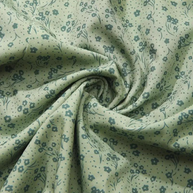 WW | Blumendruck Puffärmel Sommerkleid Maxikleid