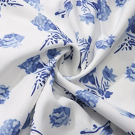 WW | Blumendruck Puffärmel Sommerkleid Maxikleid