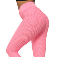 WW | Leggings mit hoher Taille und Wabenstruktur