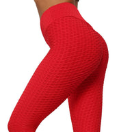 WW | Leggings mit hoher Taille und Wabenstruktur